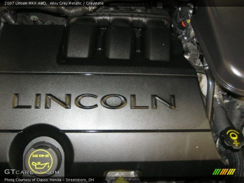 Alloy Grey Metallic / Greystone 2007 Lincoln MKX AWD