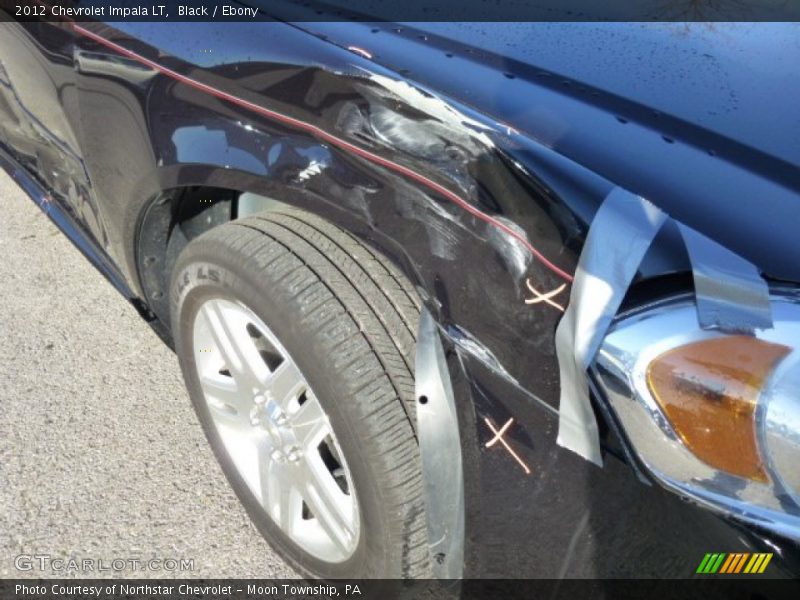 Black / Ebony 2012 Chevrolet Impala LT