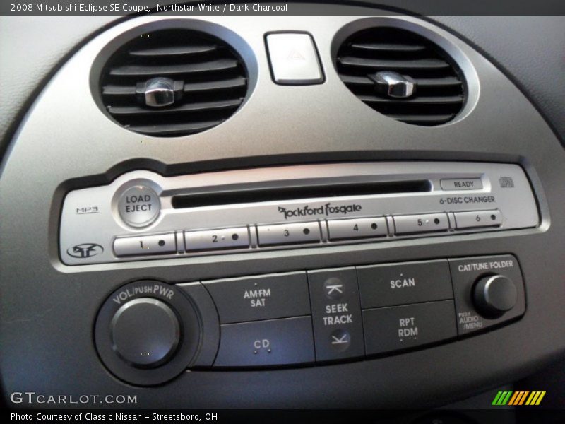 Audio System of 2008 Eclipse SE Coupe