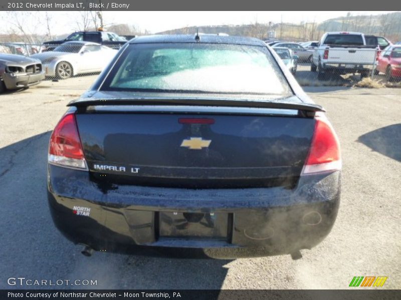 Black / Ebony 2012 Chevrolet Impala LT