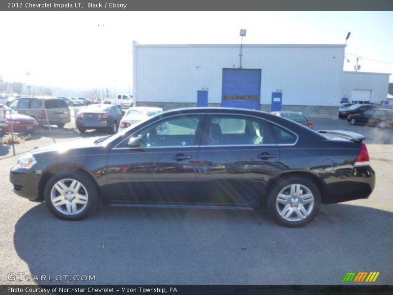 Black / Ebony 2012 Chevrolet Impala LT