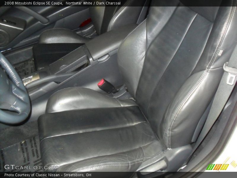 Northstar White / Dark Charcoal 2008 Mitsubishi Eclipse SE Coupe