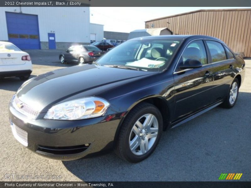 Black / Ebony 2012 Chevrolet Impala LT