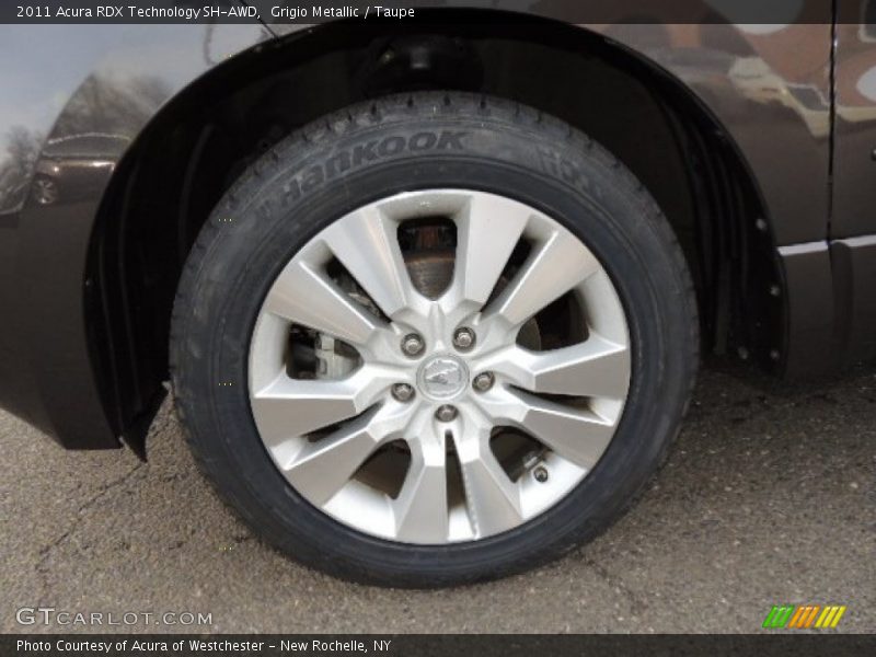 Grigio Metallic / Taupe 2011 Acura RDX Technology SH-AWD
