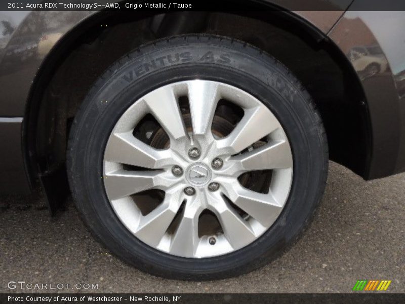 Grigio Metallic / Taupe 2011 Acura RDX Technology SH-AWD