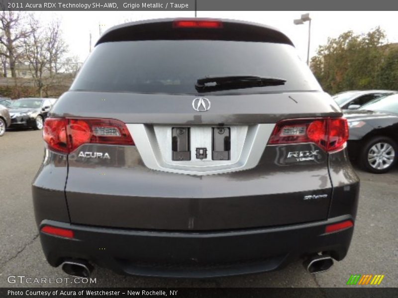 Grigio Metallic / Taupe 2011 Acura RDX Technology SH-AWD