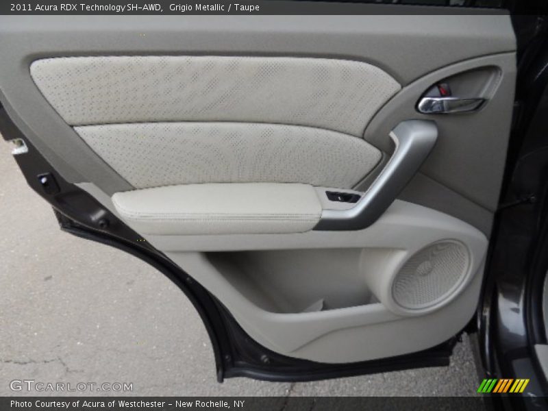 Grigio Metallic / Taupe 2011 Acura RDX Technology SH-AWD
