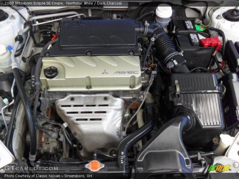  2008 Eclipse SE Coupe Engine - 2.4L SOHC 16V MIVEC Inline 4 Cylinder