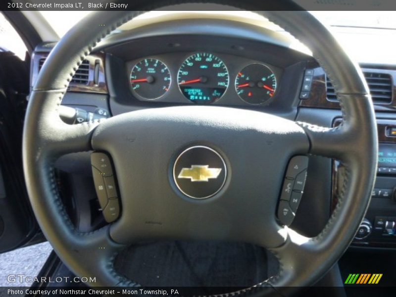 Black / Ebony 2012 Chevrolet Impala LT