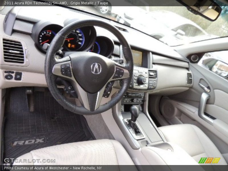 Grigio Metallic / Taupe 2011 Acura RDX Technology SH-AWD