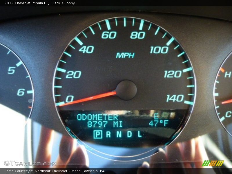 Black / Ebony 2012 Chevrolet Impala LT