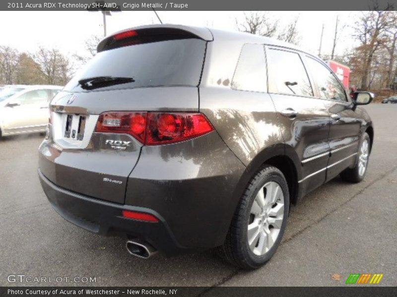 Grigio Metallic / Taupe 2011 Acura RDX Technology SH-AWD