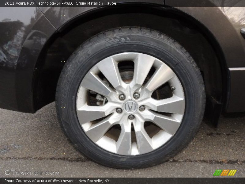 Grigio Metallic / Taupe 2011 Acura RDX Technology SH-AWD