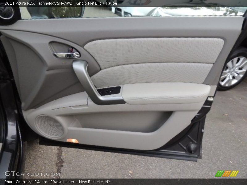 Grigio Metallic / Taupe 2011 Acura RDX Technology SH-AWD
