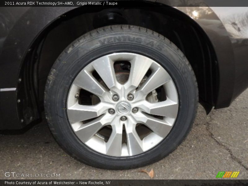 Grigio Metallic / Taupe 2011 Acura RDX Technology SH-AWD