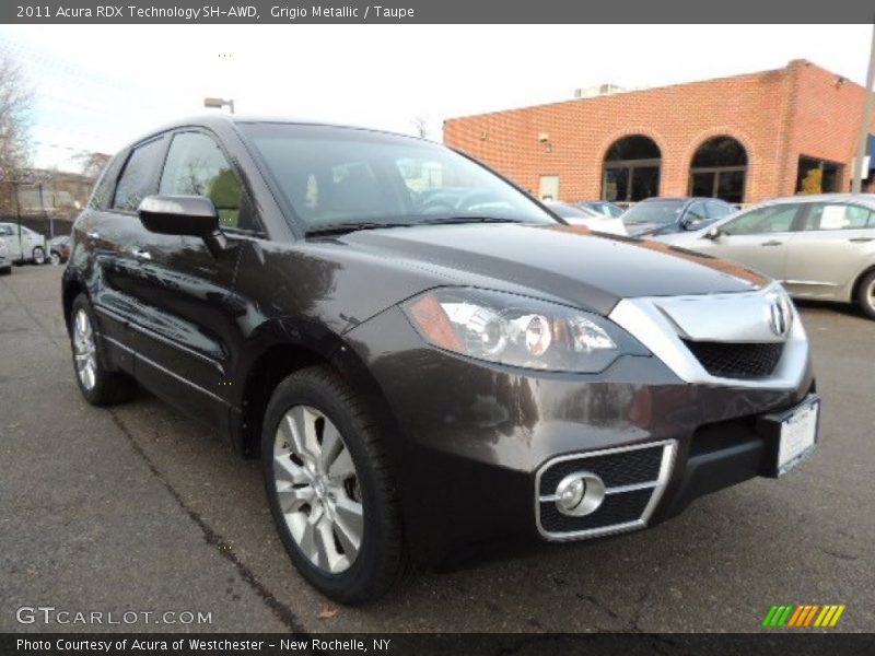 Grigio Metallic / Taupe 2011 Acura RDX Technology SH-AWD