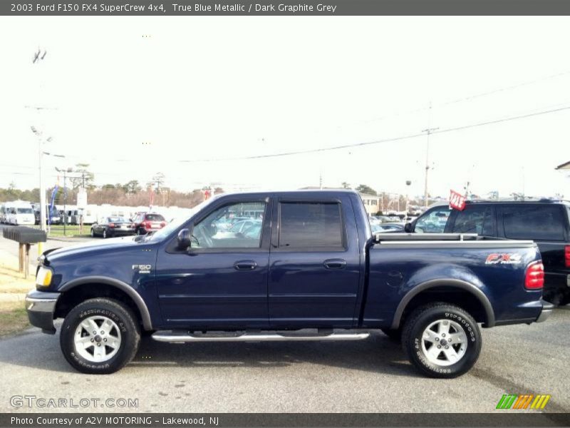  2003 F150 FX4 SuperCrew 4x4 True Blue Metallic