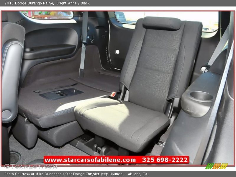 Bright White / Black 2013 Dodge Durango Rallye