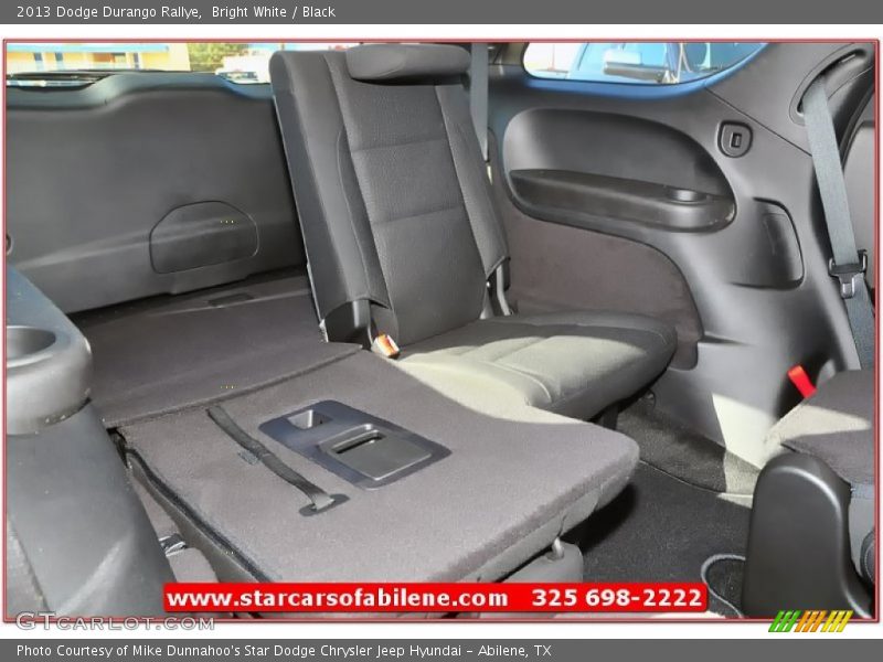 Bright White / Black 2013 Dodge Durango Rallye