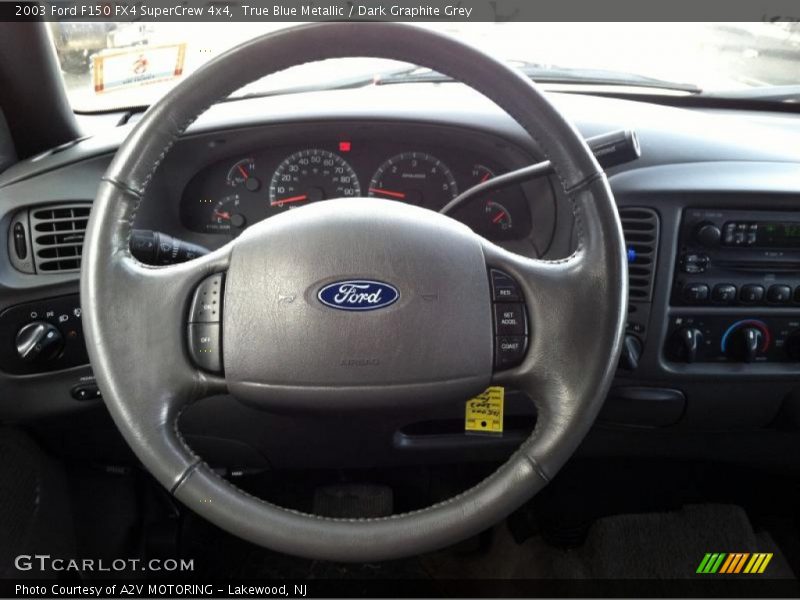 2003 F150 FX4 SuperCrew 4x4 Steering Wheel