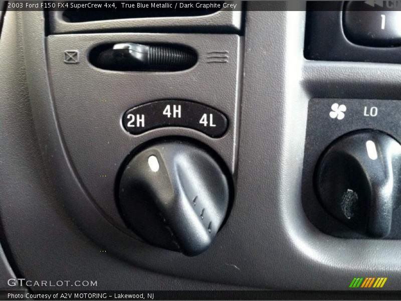 Controls of 2003 F150 FX4 SuperCrew 4x4