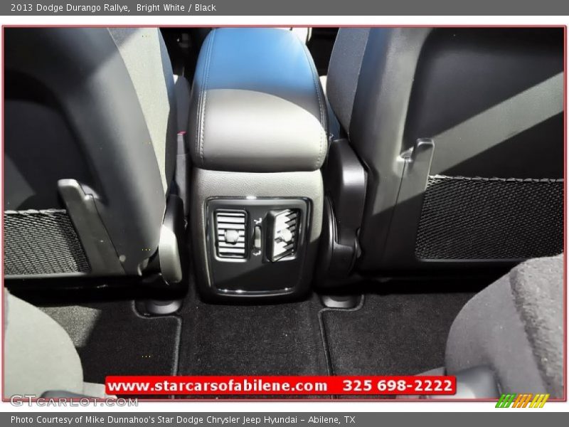 Bright White / Black 2013 Dodge Durango Rallye