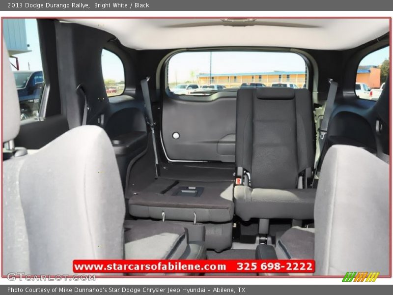 Bright White / Black 2013 Dodge Durango Rallye