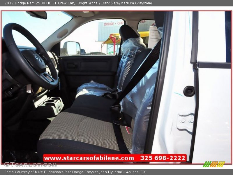 Bright White / Dark Slate/Medium Graystone 2012 Dodge Ram 2500 HD ST Crew Cab