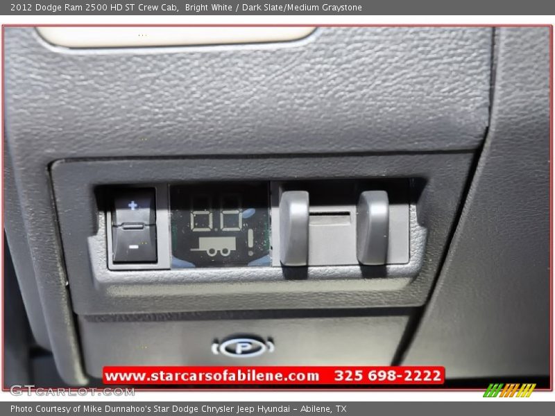 Bright White / Dark Slate/Medium Graystone 2012 Dodge Ram 2500 HD ST Crew Cab