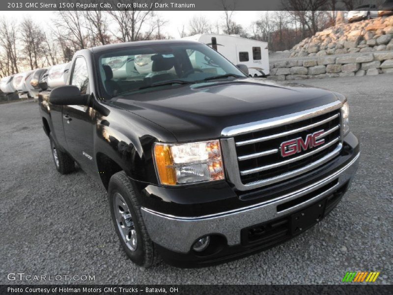 Onyx Black / Dark Titanium 2013 GMC Sierra 1500 Regular Cab