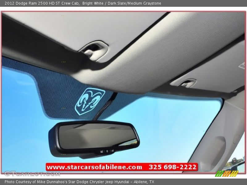 Bright White / Dark Slate/Medium Graystone 2012 Dodge Ram 2500 HD ST Crew Cab