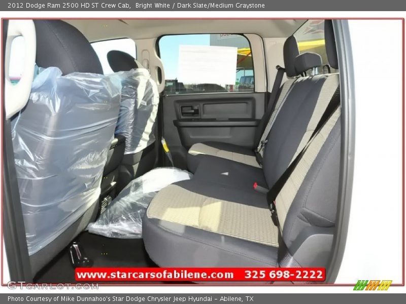 Bright White / Dark Slate/Medium Graystone 2012 Dodge Ram 2500 HD ST Crew Cab