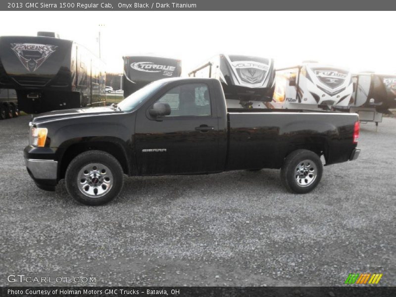 Onyx Black / Dark Titanium 2013 GMC Sierra 1500 Regular Cab