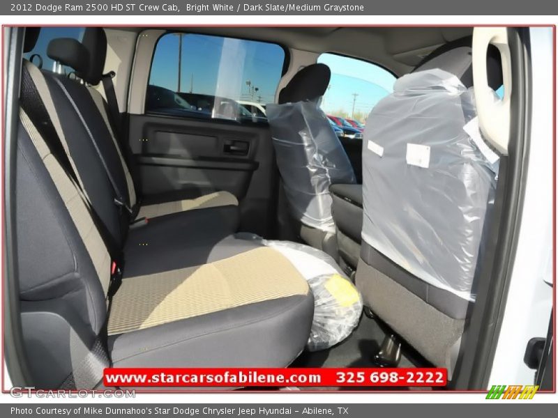 Bright White / Dark Slate/Medium Graystone 2012 Dodge Ram 2500 HD ST Crew Cab