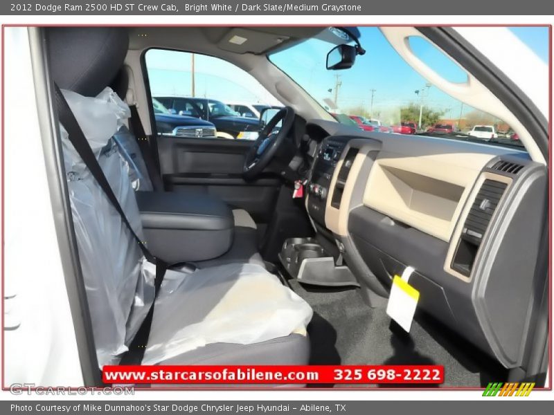 Bright White / Dark Slate/Medium Graystone 2012 Dodge Ram 2500 HD ST Crew Cab