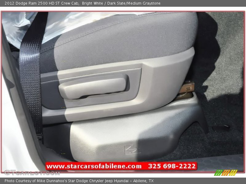 Bright White / Dark Slate/Medium Graystone 2012 Dodge Ram 2500 HD ST Crew Cab