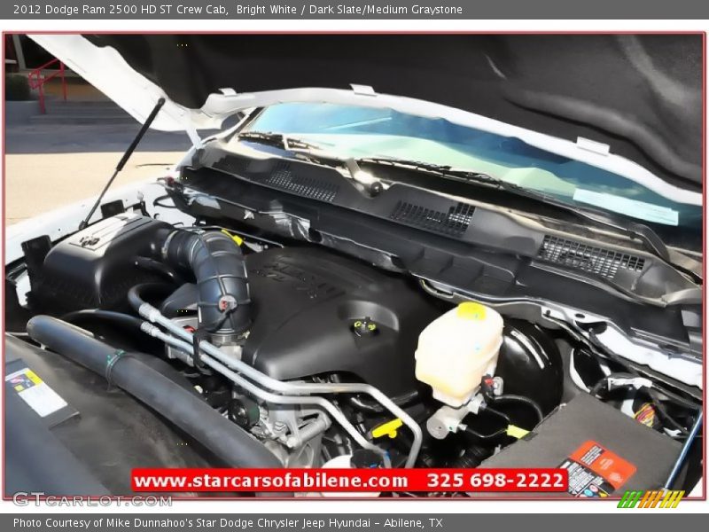 Bright White / Dark Slate/Medium Graystone 2012 Dodge Ram 2500 HD ST Crew Cab