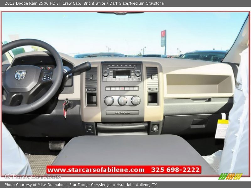 Bright White / Dark Slate/Medium Graystone 2012 Dodge Ram 2500 HD ST Crew Cab