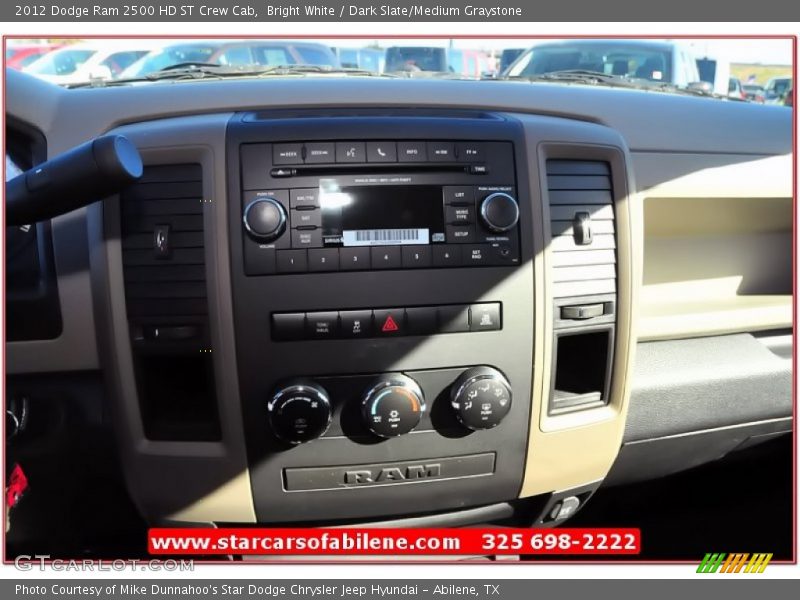 Bright White / Dark Slate/Medium Graystone 2012 Dodge Ram 2500 HD ST Crew Cab