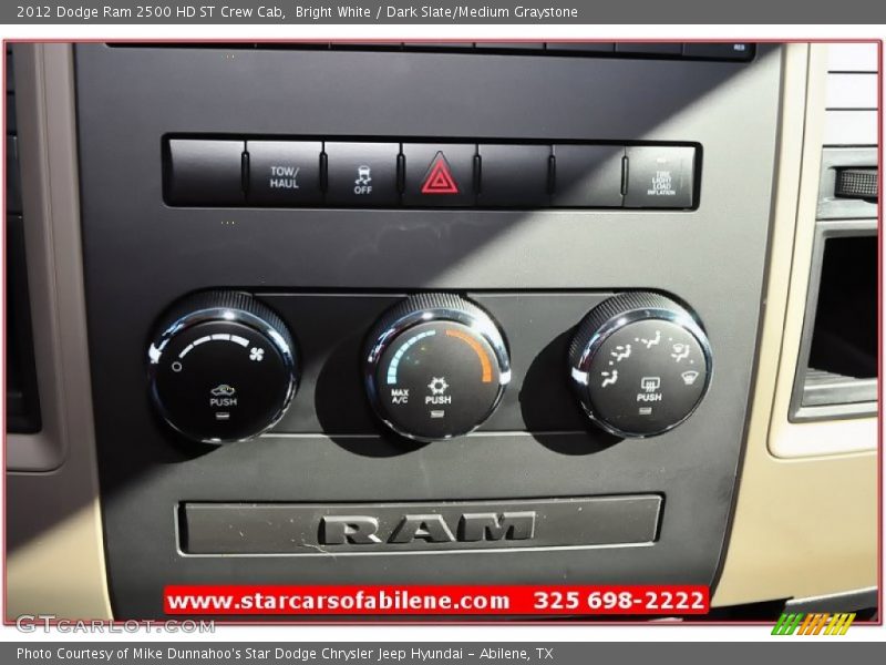 Bright White / Dark Slate/Medium Graystone 2012 Dodge Ram 2500 HD ST Crew Cab
