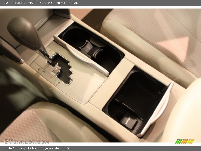 Spruce Green Mica / Bisque 2011 Toyota Camry LE