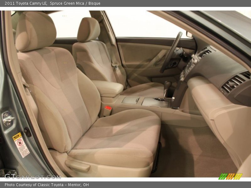 Spruce Green Mica / Bisque 2011 Toyota Camry LE
