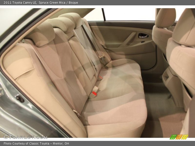Spruce Green Mica / Bisque 2011 Toyota Camry LE