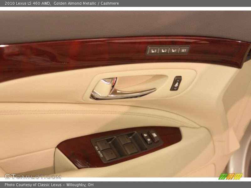 Golden Almond Metallic / Cashmere 2010 Lexus LS 460 AWD