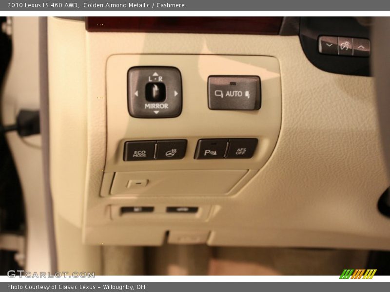 Golden Almond Metallic / Cashmere 2010 Lexus LS 460 AWD