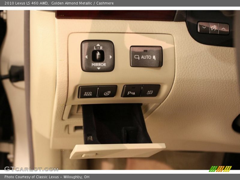 Controls of 2010 LS 460 AWD