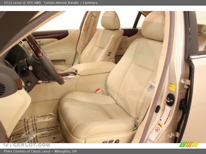 Front Seat of 2010 LS 460 AWD