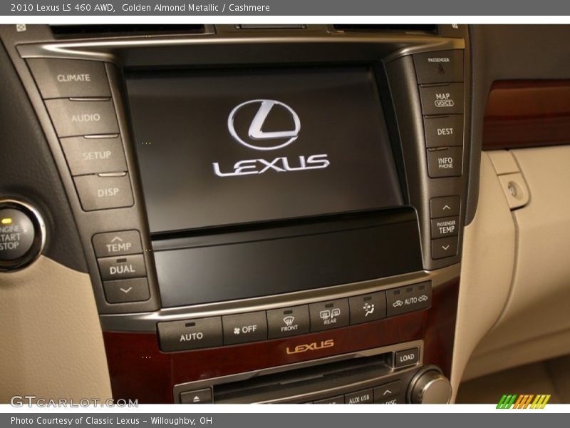 Controls of 2010 LS 460 AWD