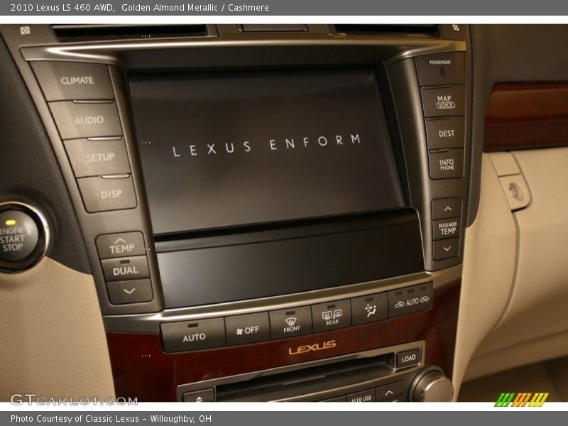 Golden Almond Metallic / Cashmere 2010 Lexus LS 460 AWD