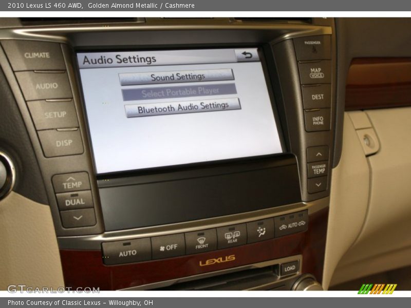 Golden Almond Metallic / Cashmere 2010 Lexus LS 460 AWD